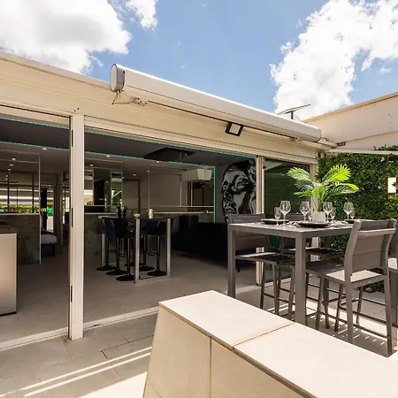 Design Luxe - Parking - Terrasse - Port Nature Village Naturiste *